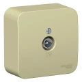 Изображение товара Розетка телевизионная Systeme Electric Blanca для открытой установки бежевый