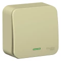 Изображение товара Выключатель одноклавишный SYSTEME ELECTRIC ОП Blanca с подсветкой 10А IP20