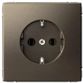 Изображение товара Розетка Systeme Electric ArtGallery 16А мокко с заземлением для внутренней установки