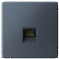 Изображение товара Розетка компьютерная Systeme Electric ArtGallery RJ45 кат.6A, механизм, цвет - грифель GAL000786