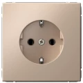 Изображение товара Розетка Systeme Electric ArtGallery 16А с заземлением, механизм, цвет песочный
