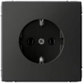 Изображение товара Розетка Systeme Electric ArtGallery 16А с заземлением, механизм, цвет - базальт