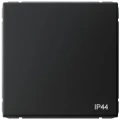 Изображение товара Переключатель одноклавишный Systeme Electric ArtGallery карбон IP44