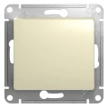Изображение товара Кнопка нажимная Systeme Electric Glossa 10А скрытой установки, IP20 схема 1 10AX, механизм, цвет - бежевый