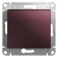 Изображение товара Выключатель одноклавишный Systeme Electric Glossa 10А IP20 баклажановый