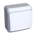 Изображение товара Выключатель однокнопочный Systeme Electric ОП Этюд 10А с самовозвратом, IP20, цвет - белый