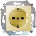 Изображение товара Розетка Simon 15 1-местная IP20 с шторками для скрытой установки слоновая кость