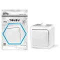 Изображение товара Выключатель одноклавишный TOKOV ELECTRIC Dita 10А 250В белый