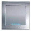 Изображение товара Выключатель одноклавишный UNIVersal СП Бриллиант 10А с подсветкой IP20 серебро
