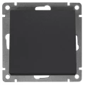 Изображение товара Выключатель одноклавишный UNIVersal Афина 10А IP20 графит Mechanism
