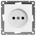 Изображение товара Розетка UNIVersal 1-местная для скрытой установки 16А, белая