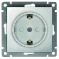 Изображение товара Розетка UNIVersal 1-местная для скрытой установки IP20 серебро