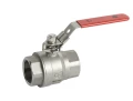 Изображение товара Кран шаровой РАШВОРК 7014-008-63 1/4″ Ду8 Ру63 полнопроходной, двухходовой, нержавеющая сталь AISI 316, уплотнение - PTFE, внутренняя резьба, ручка-рычаг