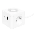 Изображение товара Удлинитель EKF UBA-CUB-2-TC с USB и ночником 1.3 м