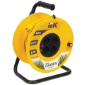 Изображение товара Удлинитель на катушке IEK WKP23-10-04-40 Garden УК40, розетки - 4шт, длина кабеля - 40м, ток номинальный - 10А, мощность при размотанном кабеле - 2200Вт, IP20, без заземления