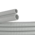 Изображение товара Гибкая армированная труба DKC Диаметр 10 мм Длина 30 м корпус ПВХ серый