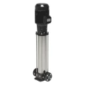 Изображение товара Насос многоступенчатый SAER MK 32/4 80M V18 поверхностный, корпус - нержавеющая сталь, мощность - 0.75кВт, напор - 37м, производительность - 133л/мин, 220/380В