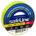 Изображение товара Изолента Safeline PRO самозатухающая ширина 15 мм длина 20 м цвет зеленый