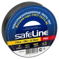 Изображение товара Изолента самозатухающая Safeline PRO 19 мм 25 м для электромонтажа