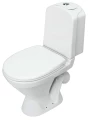 Изображение товара Унитаз-компакт Sanita Luxe Classic DM белый с дюропластовым сиденьем