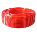 Изображение товара Труба из сшитого полиэтилена PEX-b d16x2.0 бухта 100 м, красная, для теплого пола