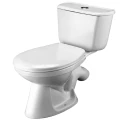 Изображение товара Унитаз-компакт Santek Бриз белый с косым выпуском и 6 л бачком