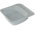 Изображение товара Эмалированная стальная кухонная мойка White Wave 500х500х160 без сифона