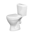 Изображение товара Унитаз-компакт Santeri Pro белый (арматура и сиденье, косой выпуск)
