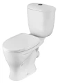 Изображение товара Унитаз-компакт Santeri Воротынский Комфорт белый (арматура, сиденье, косой выпуск)
