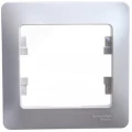 Изображение товара Рамка Schneider Electric Glossa 1 пост 83х82х12 мм перламутр пластиковая для бытового использования