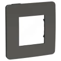 Изображение товара Рамка Schneider Electric UNICA STUDIO Color 1 пост 85х85х10 мм пластик дымчато-серый