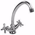 Изображение товара Смеситель для кухни Serra Aqua двуручный хромированный