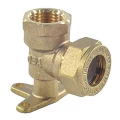 Изображение товара Водорозетка STAHLMANN тип 15A Дн15x1/2″ Ру15 внутренняя / обжим латунь