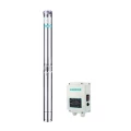 Изображение товара Насос скважинный SHIMGE 3SPm4/16-0.75 погружной, корпус - нержавеющая сталь, мощность - 0.75кВт, напор - 66м, производительность - 90л/мин, 220В