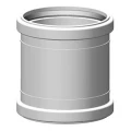 Изображение товара Муфта ремонтная SINIKON Комфорт Плюс Ду110 полипропиленовая для внутренней канализации
