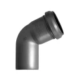 Изображение товара Отвод Sinikon Стандарт Дн40x67° для внутренней канализации, материал гомополимер пропилена PP-H