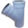 Изображение товара Тройники SINIKON Rain Flow полипропиленовые Ду110x110 45° для внутренних водостоков