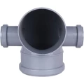 Изображение товара Отвод внутренний SINIKON Стандарт Дн110-50x87° с двумя патрубками