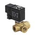 Изображение товара Клапан электромагнитный Smart SB-5552 3/8″ Ду8 Ру150 муфтовый пилотный, нормально-закрытый, корпус – латунь, уплотнение - PEEK, DC24V