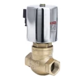 Изображение товара Клапан электромагнитный Smart SL-5595 2″ Ду50 Ру25 муфтовый, прямого действия, нормально-закрытый, корпус – латунь, уплотнение – TEFLON, DC24V, для горячей воды и пара