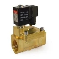 Изображение товара Клапан электромагнитный Smart SG-5532 1 1/4″ Ду32 Ру16 резьбовой, нормально-закрытый, корпус - латунь, уплотнение - EPDM, AC 110V