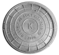 Изображение товара Люк чугунный Снаб-мет тип Л А15 15 кН для канализации в зоне зеленых насаждений