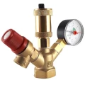 Изображение товара Группа безопасности отопительного котла STI 1″ Ду25 Ру4 до 50 кВт, латунь, внутренняя резьба