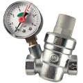 Изображение товара Редуктор давления воды STI 1/2″ Ду15 Ру16 с манометром 1-6 бар