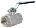Изображение товара Кран шаровой STOUT SVB-0001 3/4″ Ду20 Ру50 полнопроходной, двухходовой, латунь CW617N, уплотнение - PTFE, внутренняя резьба, ручка-рычаг