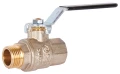 Изображение товара Кран шаровой STOUT SVB-0003 1/2″ Ду15 Ру50 полнопроходной, двухходовой, латунь CW617N, уплотнение - PTFE, внутренняя резьба / наружная резьба, ручка-рычаг