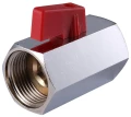 Изображение товара Кран шаровой STOUT SVB-0021 3/4″ Ду20 Ру10 полнопроходной, двухходовой, латунь CW617N, уплотнение - PTFE, внутренняя резьба, ручка-флажок
