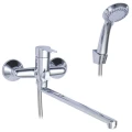 Изображение товара Смеситель для ванны с душем SWES Fanto длина 350 мм одноручный хром