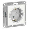Изображение товара Розетка скрытого монтажа Systeme Electric AtlasDesign Art 16А IP20 белая