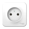 Изображение товара Розетка Systeme Electric Blanca 1-местная для открытой установки IP20 16А без заземления